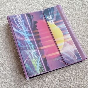 Trapper Keeper Purple Binder
